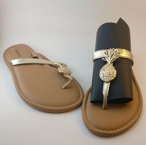 Torrid pineapple sandal